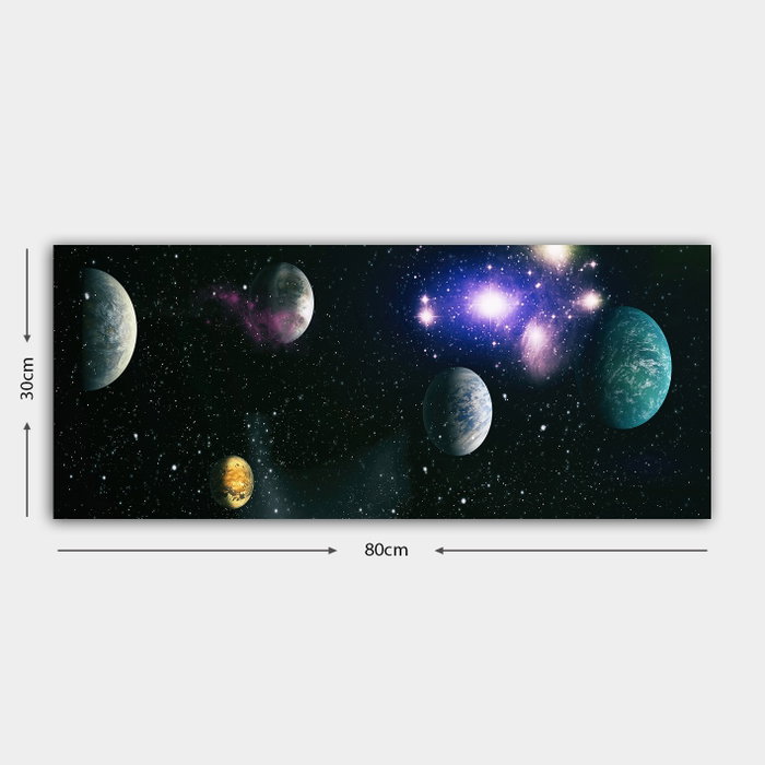 Wallity Lienzo Decorativo Multicolor 30 x 80 cm Wallity Lienzo Decorativo Multicolor 30 x 80 cm